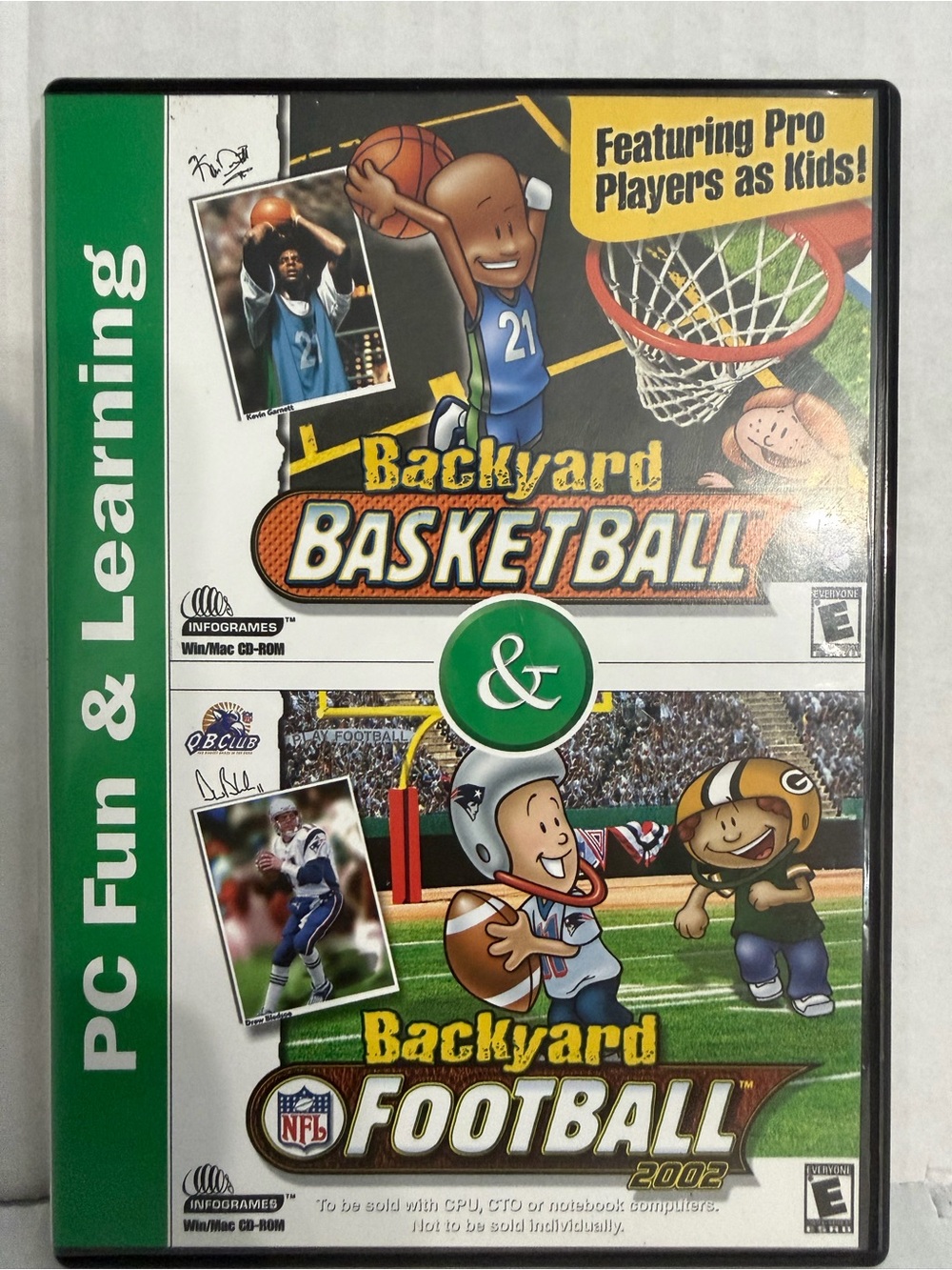 Humongous Entertainment Backyard Basketball & Backyard Football PC Game